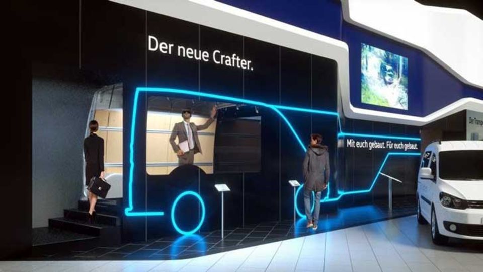 Volkswagen Nutzfahrzeuge auf der bauma