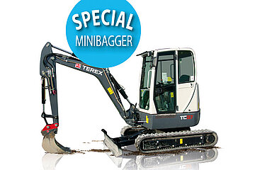 Modellübersicht Minibagger