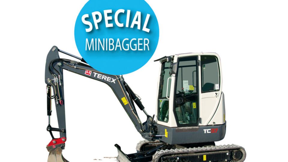 Modellübersicht Minibagger