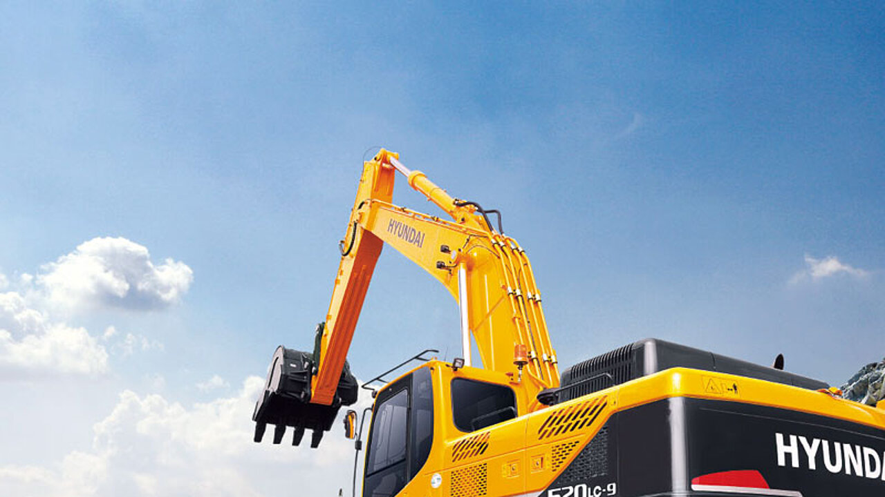 Hyundai Kettenbagger