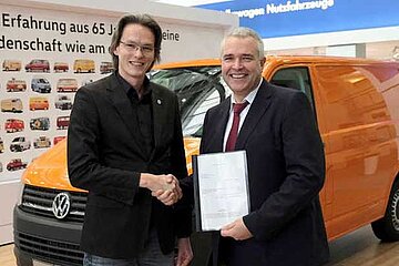 Ralf Asche und René Fornol