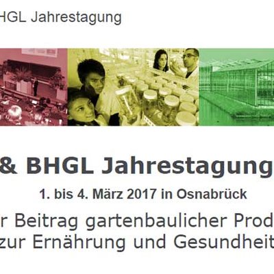 Gartenbauwissenschaftliche Jahrestagung