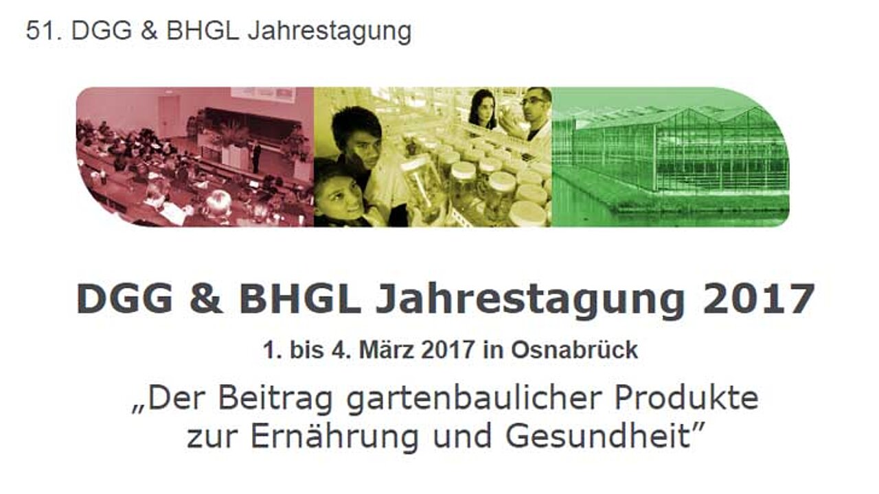 Gartenbauwissenschaftliche Jahrestagung