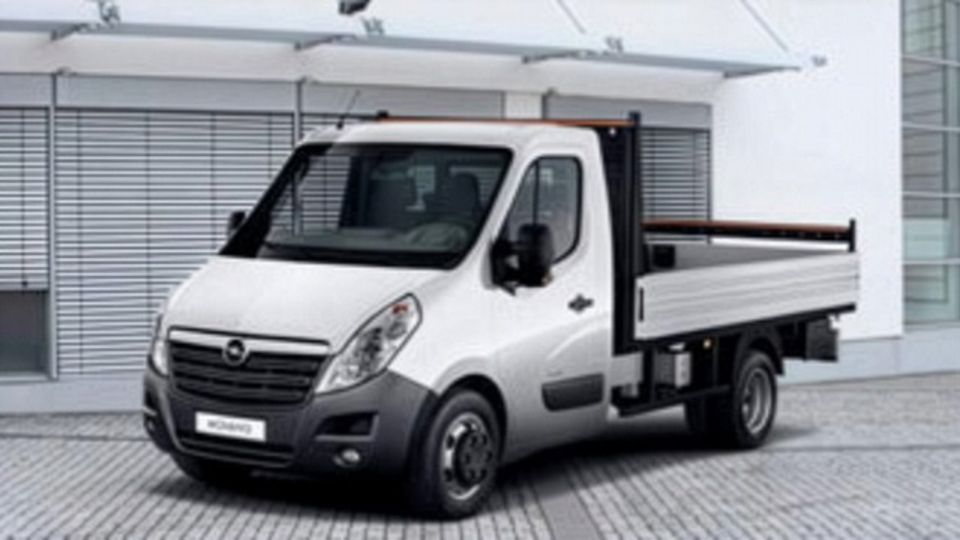 Movano als Pritsche
