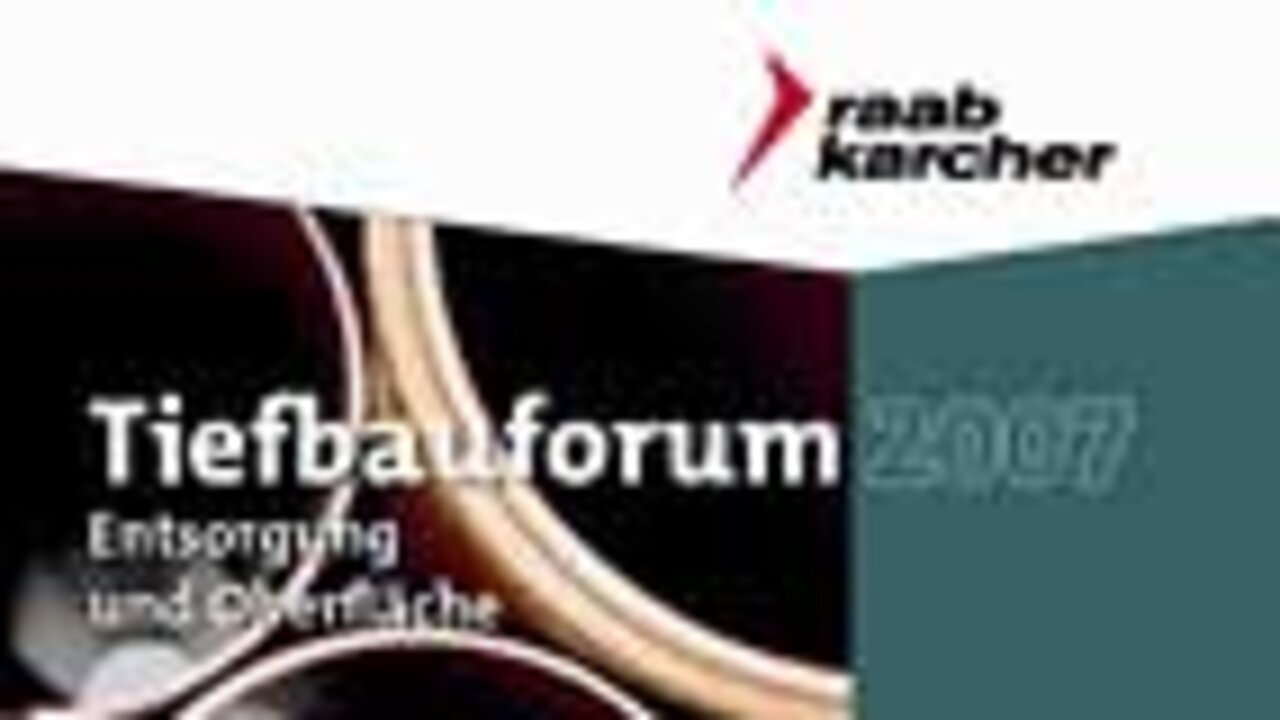 Tiefbau-Forum 2007