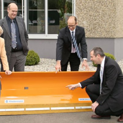 Würdigung innovativer Schneeschilder