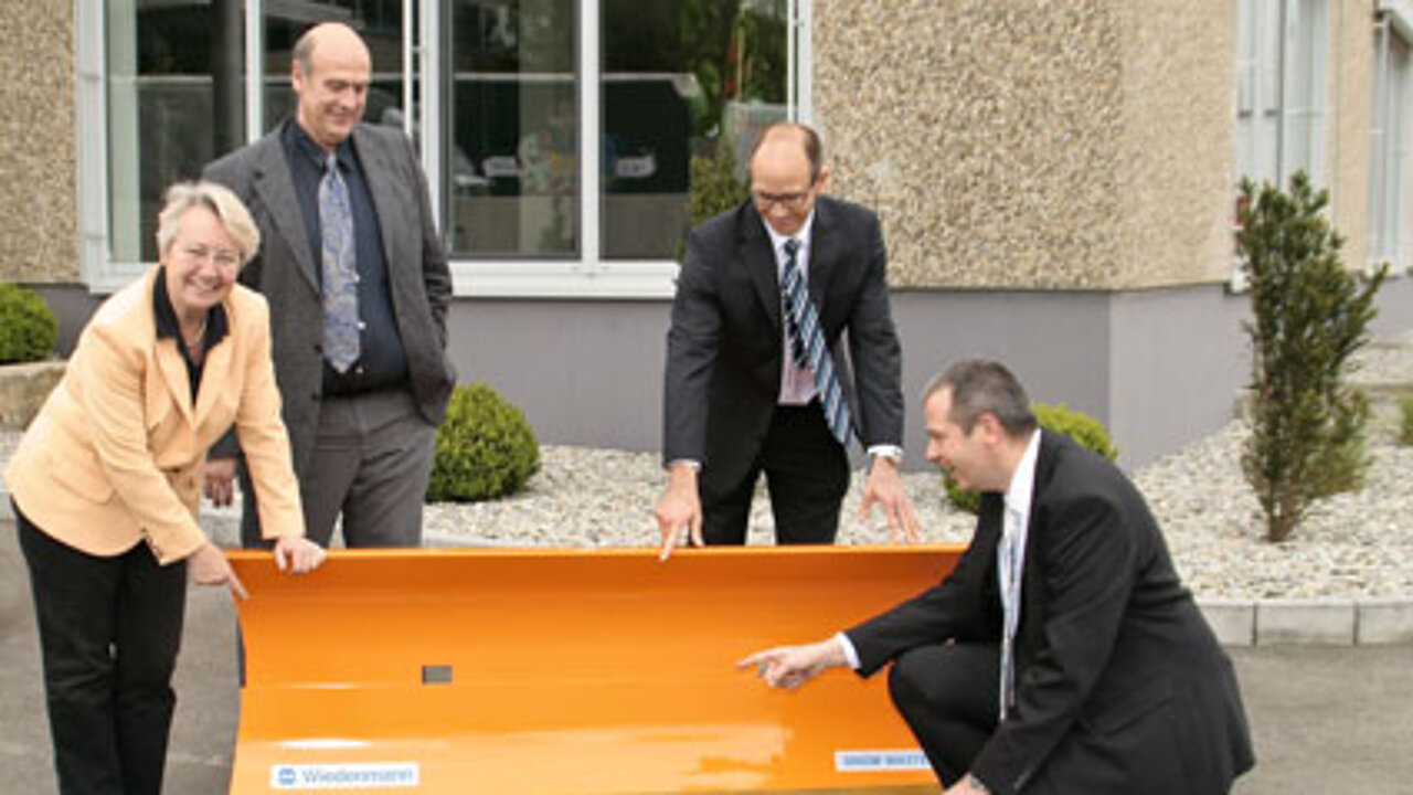 Würdigung innovativer Schneeschilder