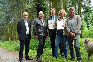 Übergabe der Zuwendungsbescheide