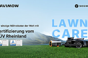 Mähroboter mit TÜV