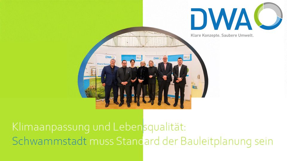DWA Parlamentarischer Abend - Schwammstadt