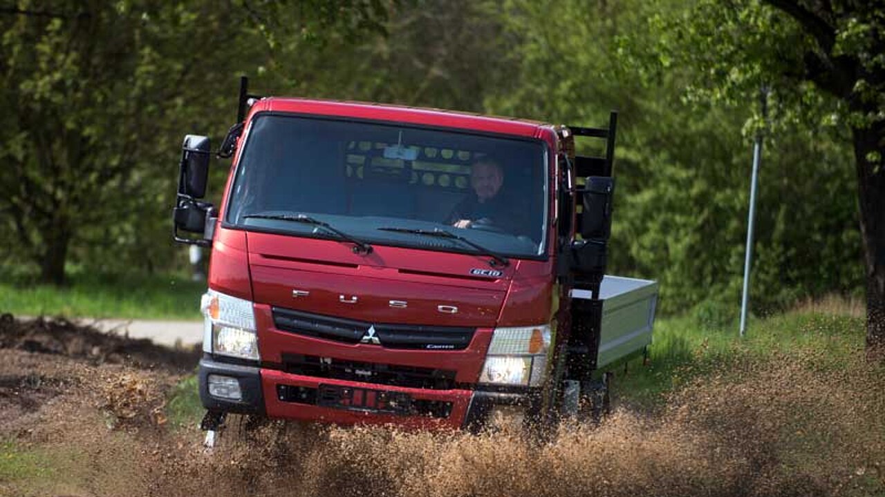 Fuso Canter mit Allradantrieb