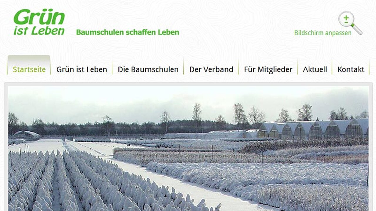 Screenshot Grün ist Leben