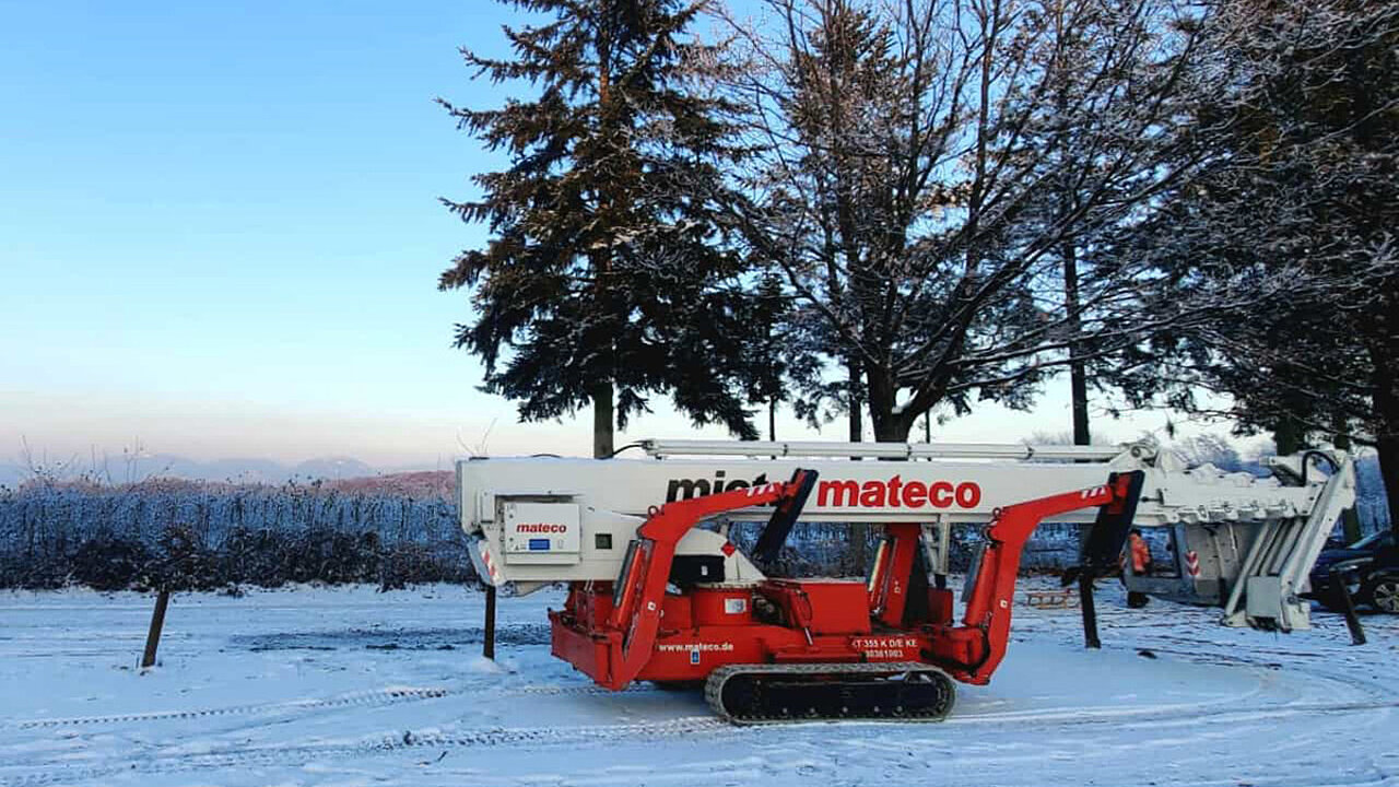 Arbeitsbühnen miz Raupenantrieb