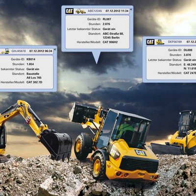 Baumaschinen von Caterpillar