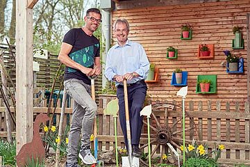 Karl Ploberger und Karl Wilfing