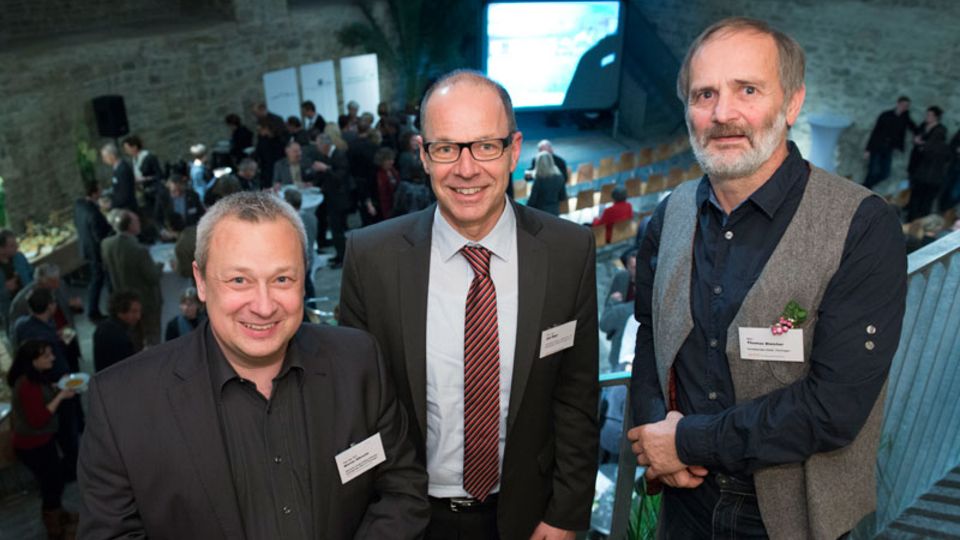 Empfang der grünen Verbände