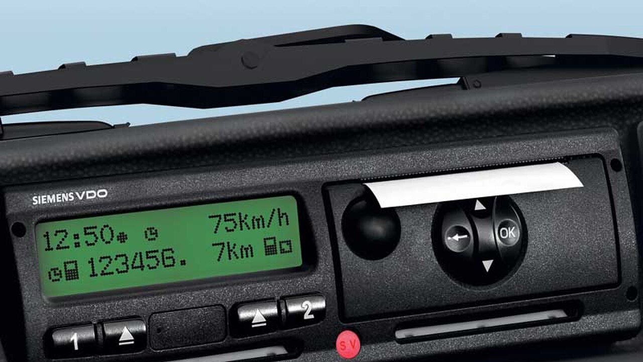 digitaler Fahrtenschreiber