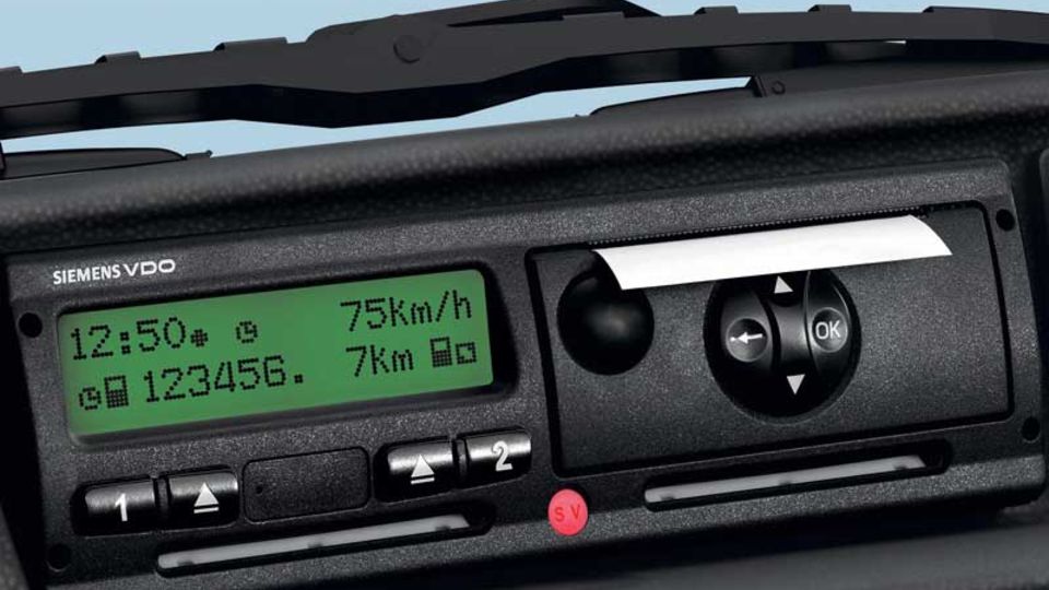 digitaler Fahrtenschreiber