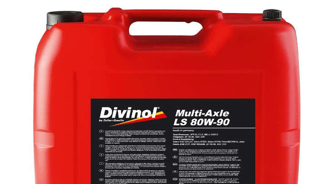 Hypoid-Getriebeöl Divinol Multi-Axle LS 80W90