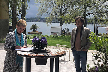 Friedlinde Gurr-Hirsch und Martin Joos
