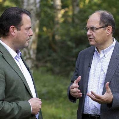 Philipp zu Guttenberg und Christian Schmidt