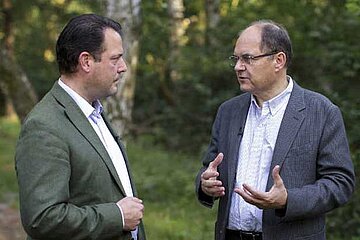 Philipp zu Guttenberg und Christian Schmidt