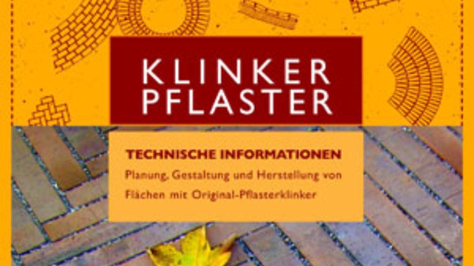Technikbroschüre Klinkerpflaster