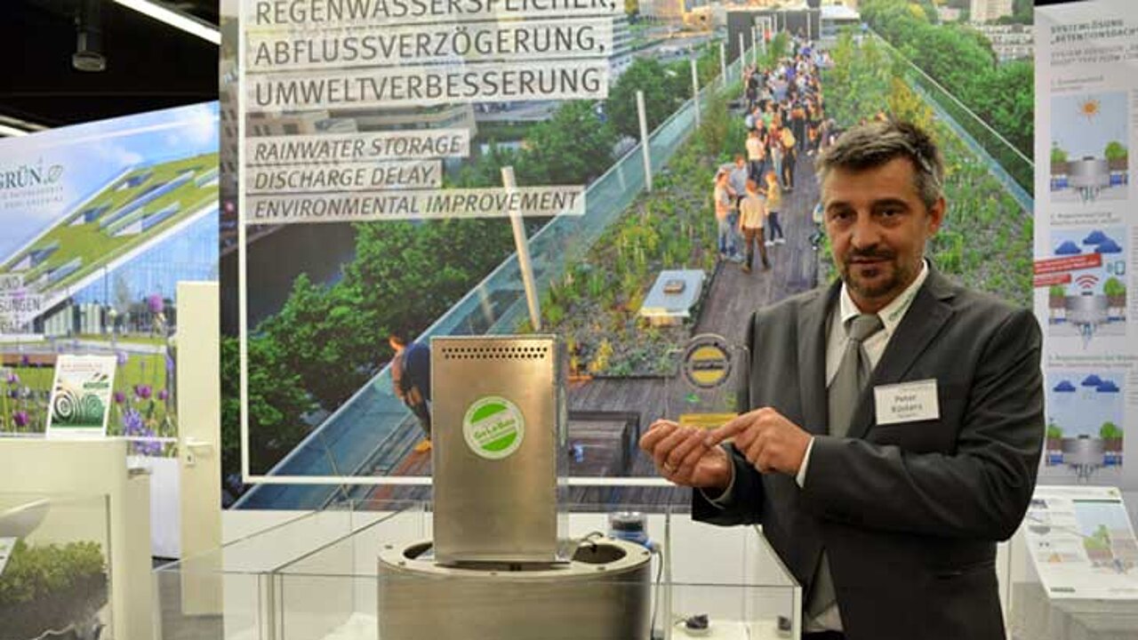 Optigrün-Regenwassermanagement