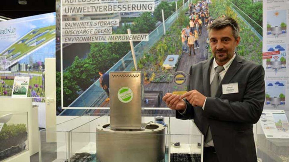 Optigrün-Regenwassermanagement