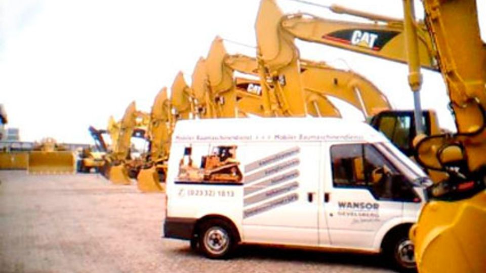 Baumaschinendienst von WANSOR