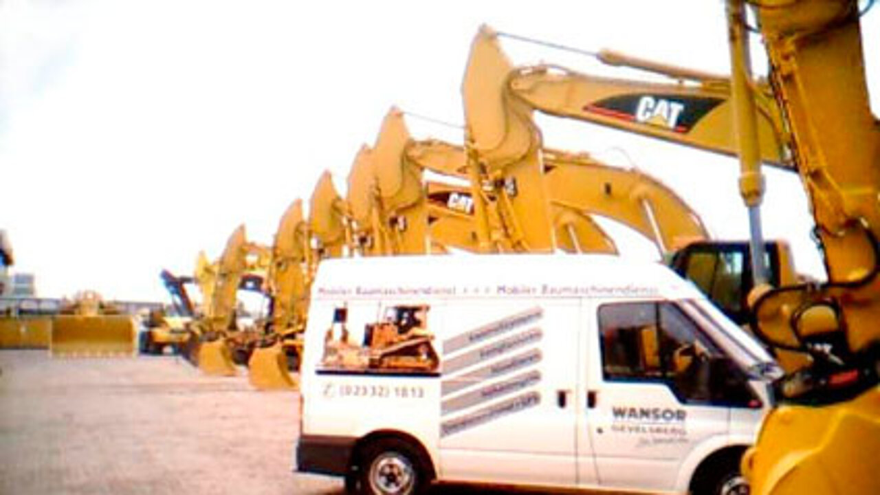 Baumaschinendienst von WANSOR
