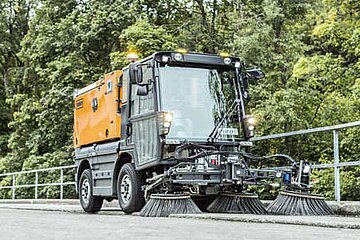 Kompaktkehrmaschine