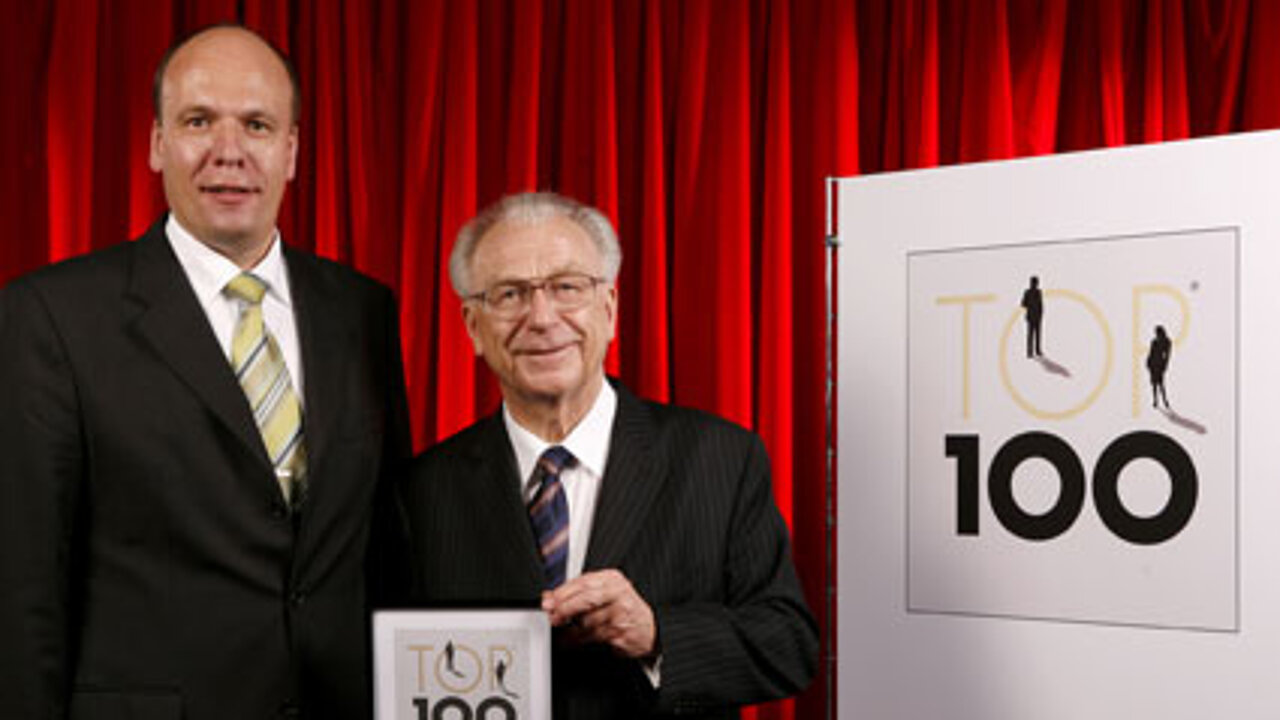Lothar Späth und Thomas Merfeld
