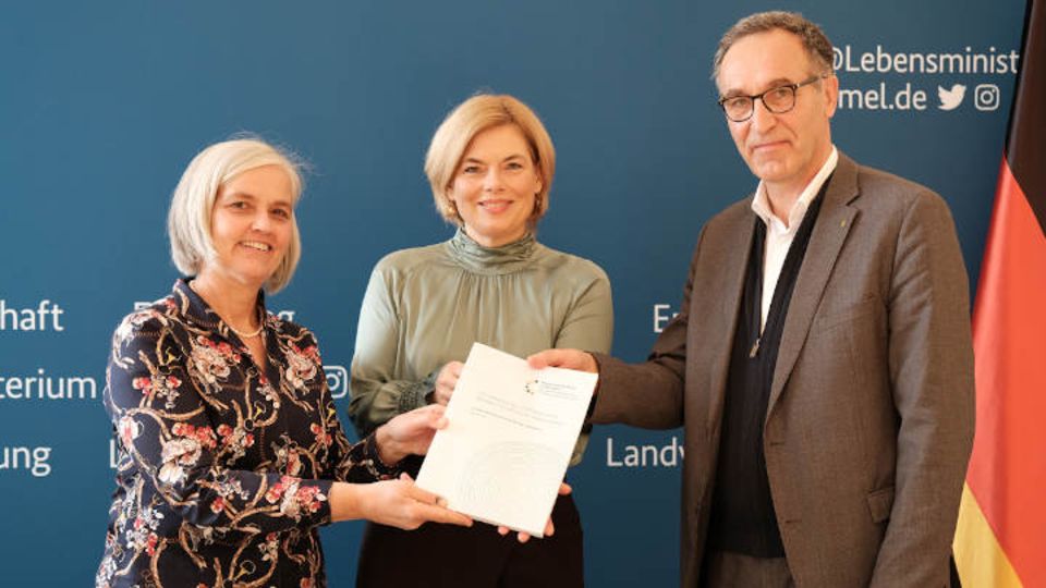 Julia Klöcknerund Jürgen Bauhus