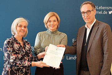 Julia Klöcknerund Jürgen Bauhus