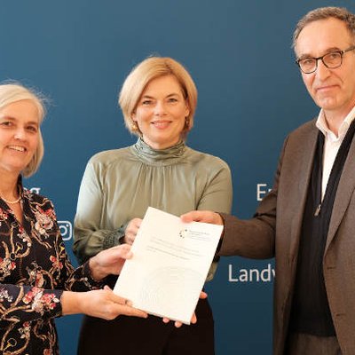 Julia Klöcknerund Jürgen Bauhus