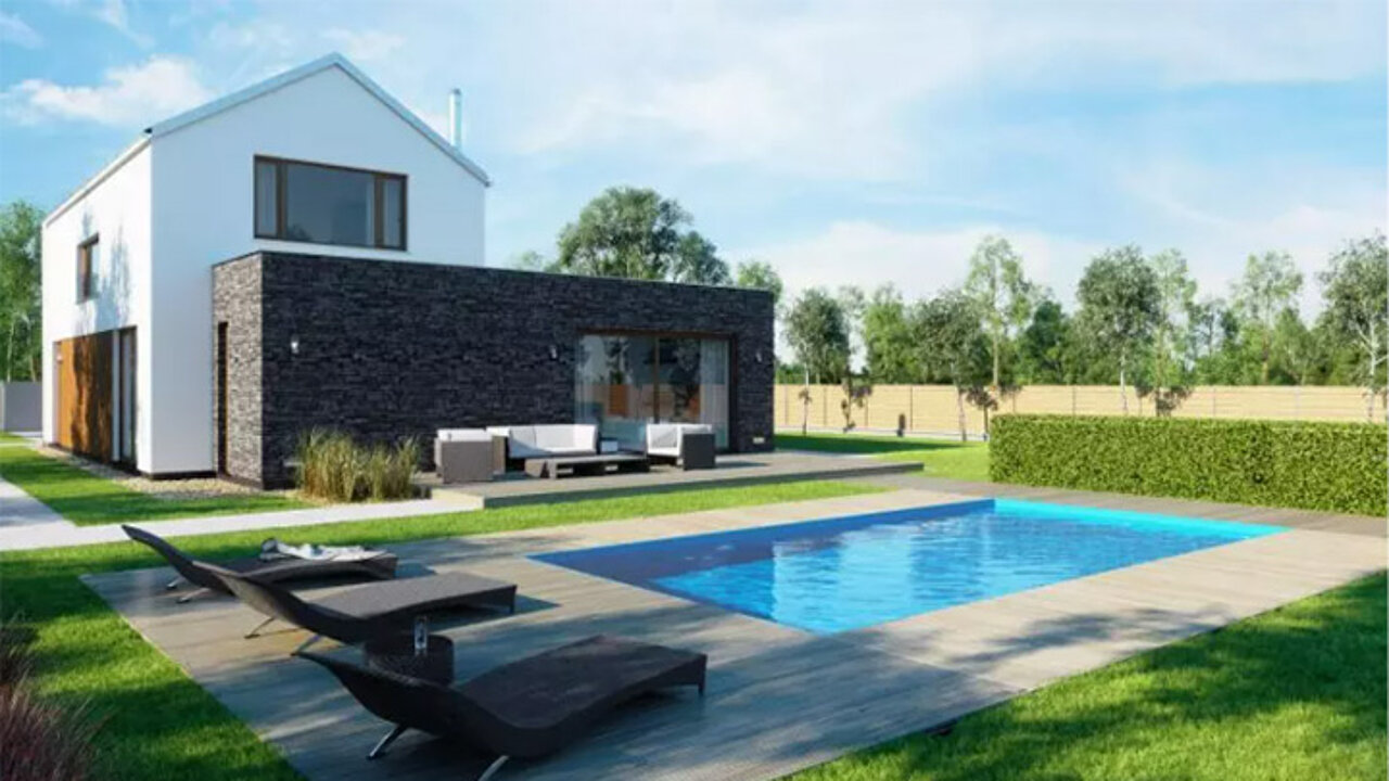 Pool im Garten