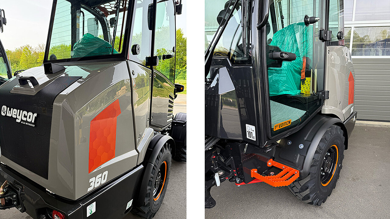 Atlas weycor Radlader 3-Serie