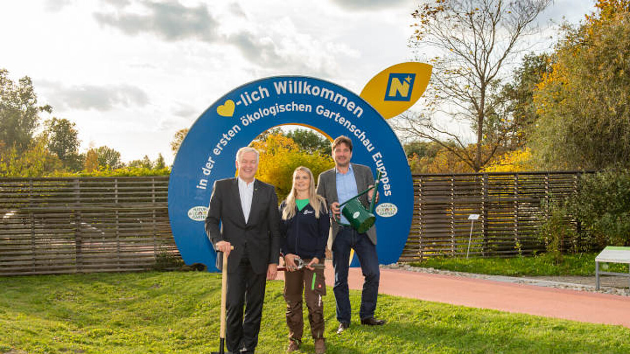 Martin Eichtinger, Susanne Leeb und Franz Gruber