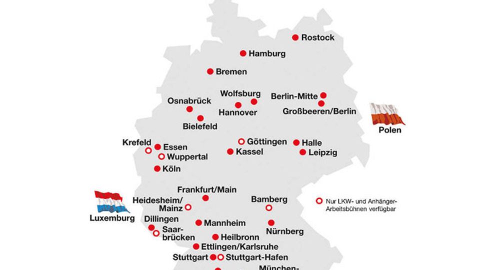 Niederlassungsnetz