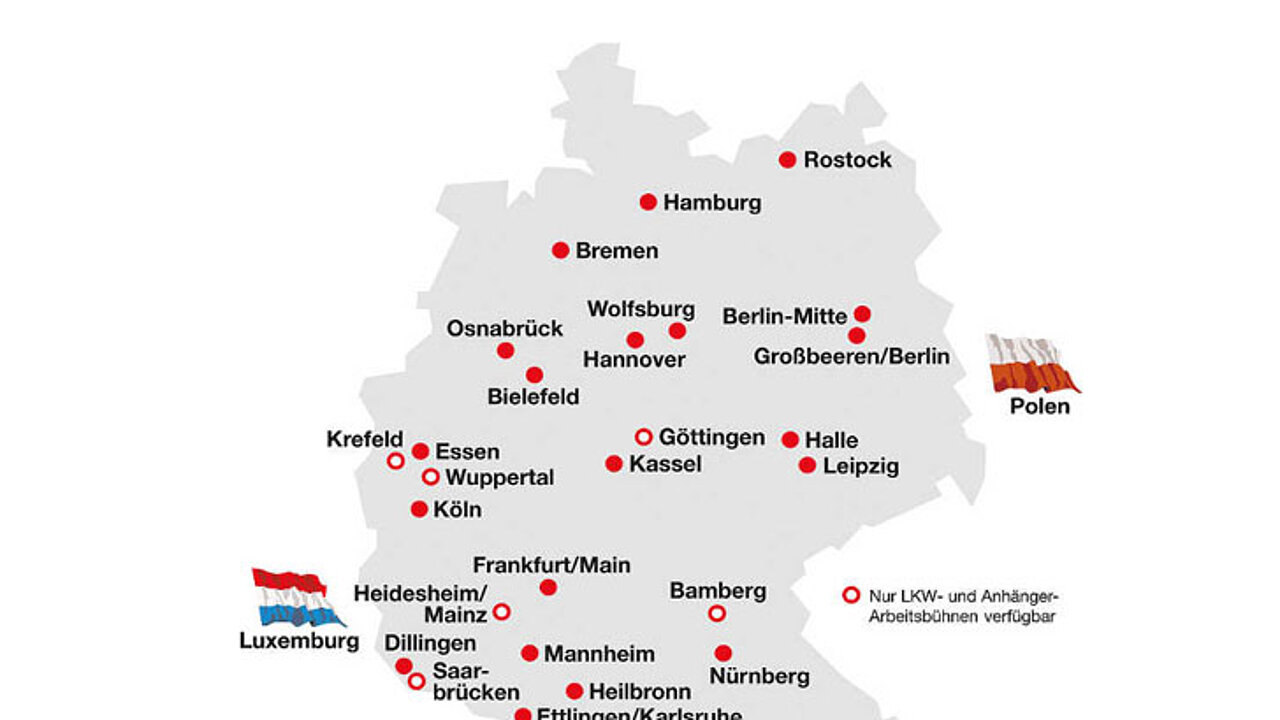 Niederlassungsnetz