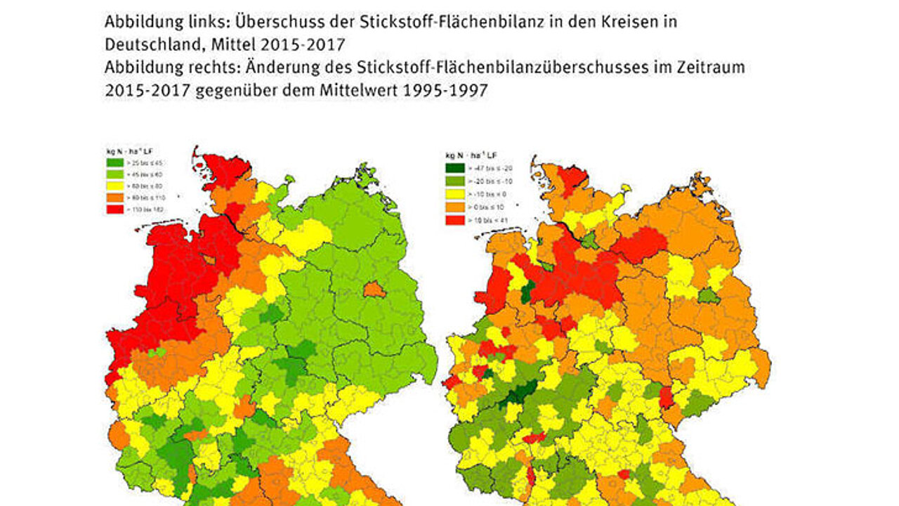 Stickstoff-Flächenbilanz