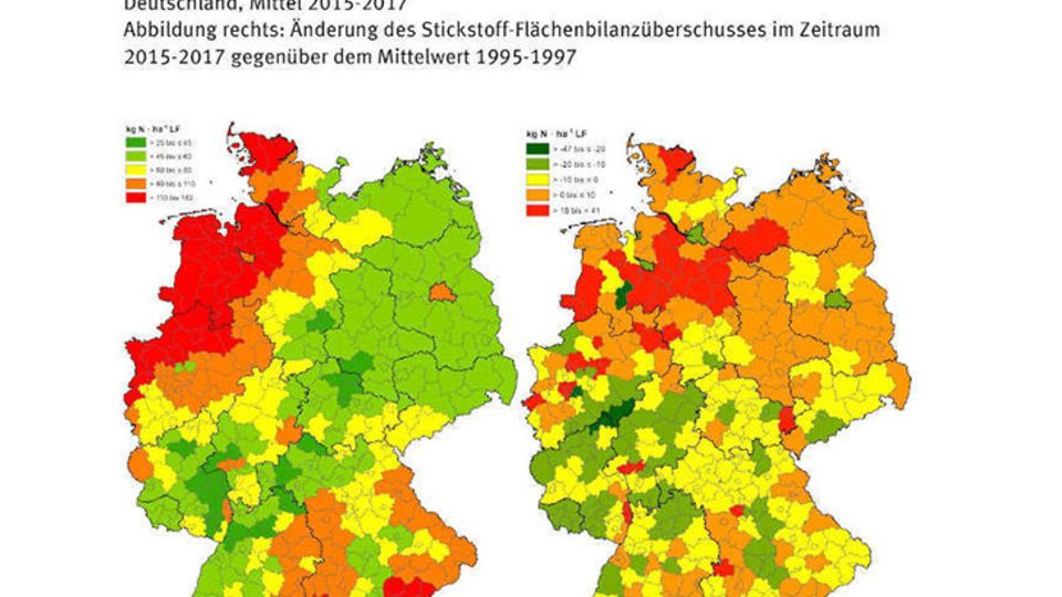 Stickstoff-Flächenbilanz