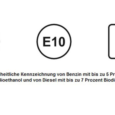 Kennzeichnung von Benzin