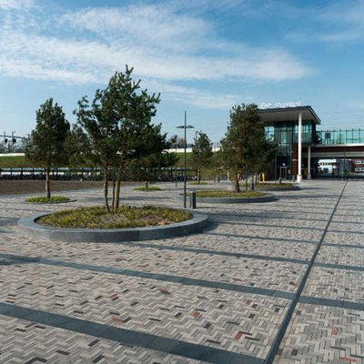 Platz in Dronten
