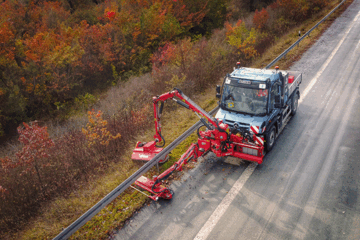 Mercedes-Benz Special Trucks hat einen Unimog Geräteträger Prototypen mit Wasserstoff-Verbrennungsmotor getestet