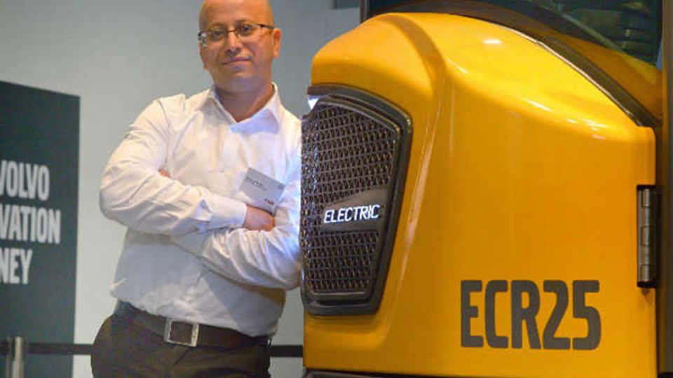 Elektromobilität bei Volvo CE