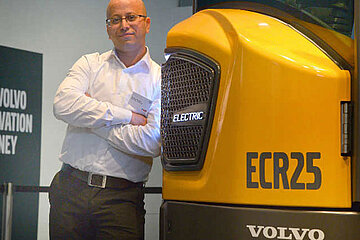 Elektromobilität bei Volvo CE