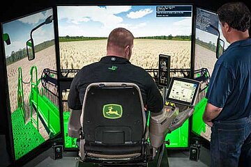 Mähdrescher-Simulator