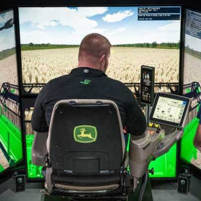Mähdrescher-Simulator